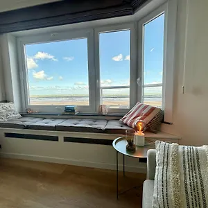  Appartement La Brise Et La Mer- Frontaal Zeezicht! België